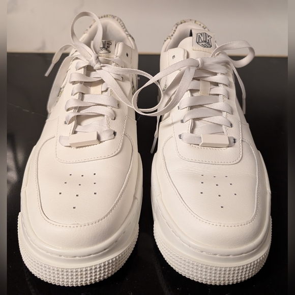 Nike Air Force 1 Pixel SE Leopard Print Sail/Lemon Sneakers Size 10 MSRP $140 - Picture 5 of 13